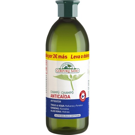 CHAMPU AHORRO ANTICAIDA DE GINSENG Y ALOE 300ml+300ml DE...