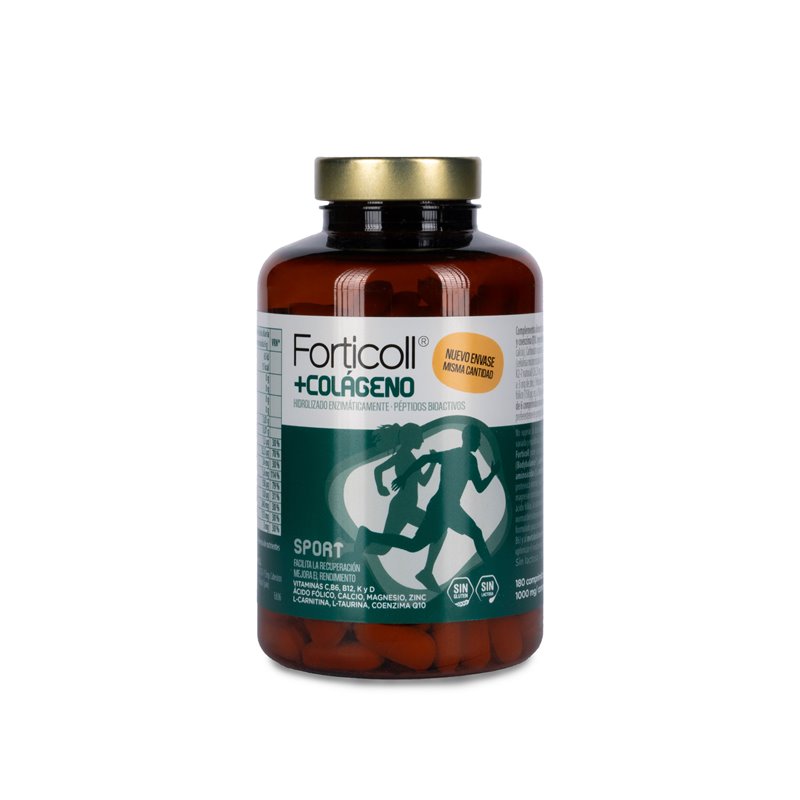 COLÁGENO SPORT FORTICOLL BIOACTIVO 180 COMPRIMIDOS DE NATURGREEN