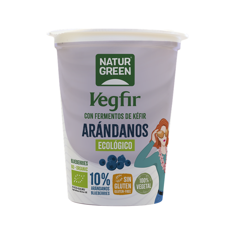 VEGFIR ALMENDRA ARÁNDANOS 400GR BIO DE NATURGREEN