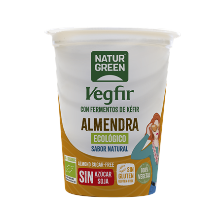 VEGFIR ALMENDRA NATURE 400gr BIO DE NATURGREEN