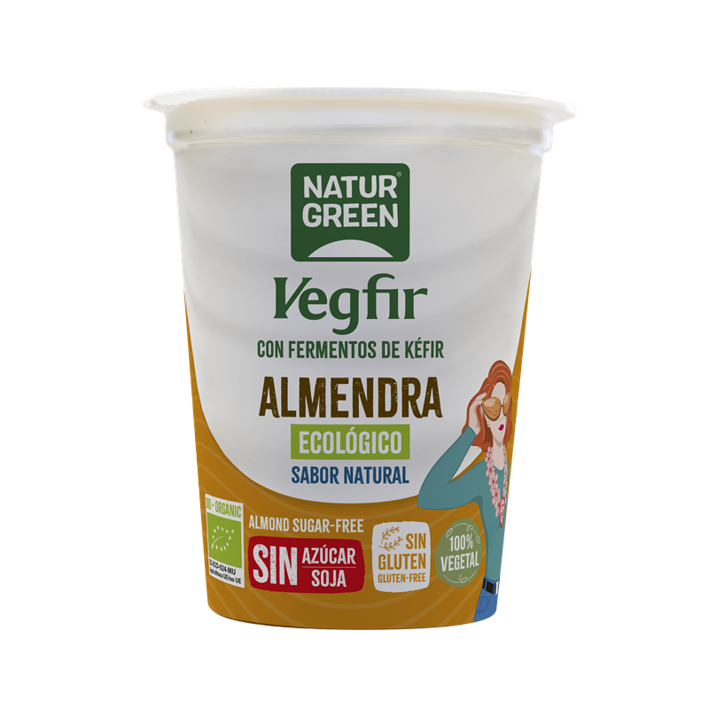 VEGFIR ALMENDRA NATURE 400gr BIO DE NATURGREEN
