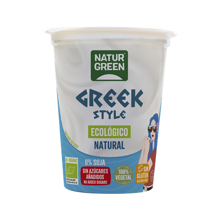 BIOGURT YOGURT GRIEGO COCO NATURE 400GR NATURGREEN