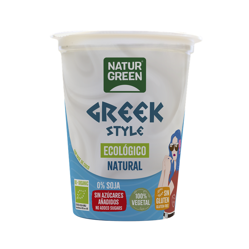 BIOGURT YOGURT GRIEGO COCO NATURE 400GR NATURGREEN