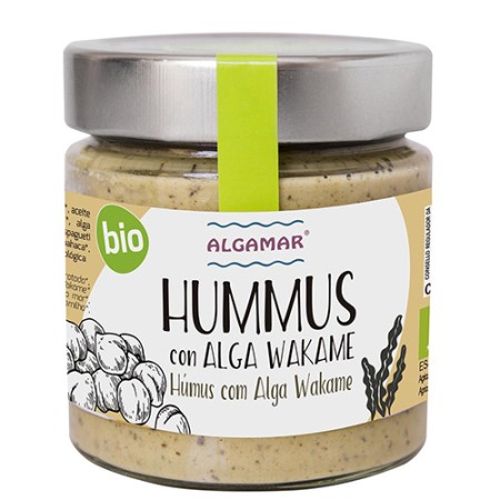 HUMMUS CON ALGA WAKAME...