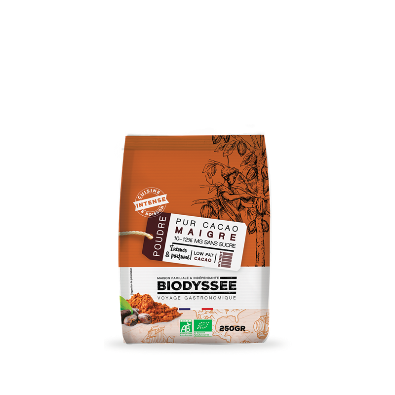  CACAO PURO SIN GRASA 250G BIO DE BIODYSSEE