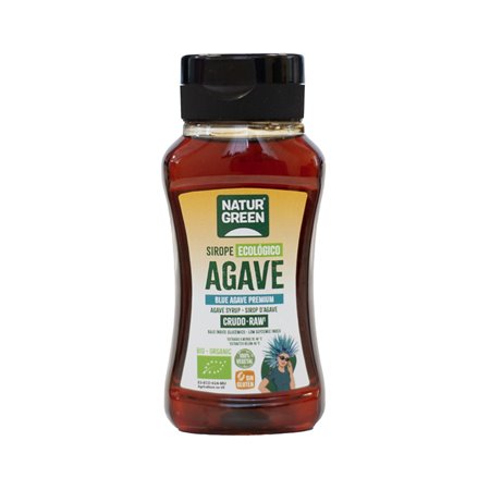 SIROPE DE ÁGAVE CRUDO-RAW 250ML DE NATURGREEN