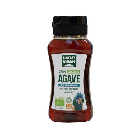 SIROPE DE AGAVE BLUE AGAVE PREMIUM 250 ML (360 GR) DE NATURGREEN