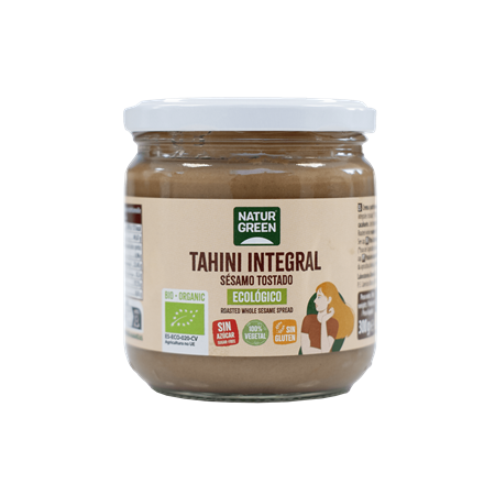 TAHIN TOSTADO CREMA DE SÉSAMO 300 GR DE NATURGREEN
