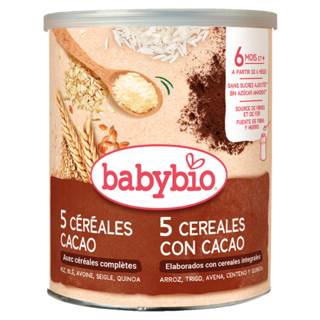 5 CEREALES CACAO (+6M)...