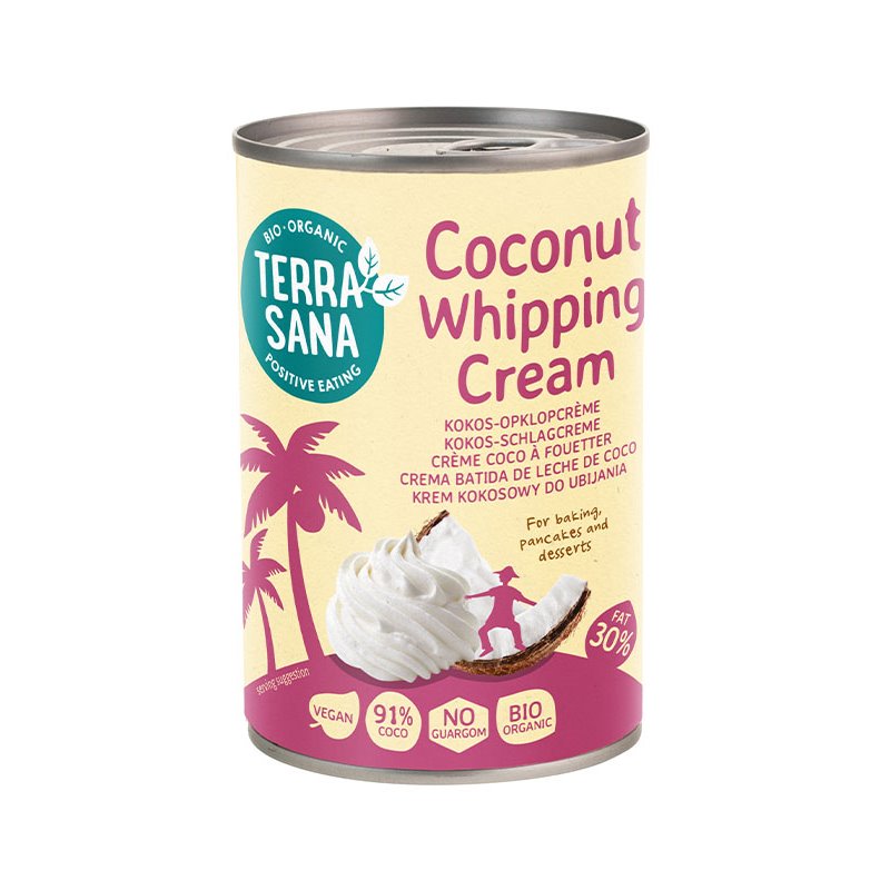 CREMA BATIDA DE LECHE DE COCO 400 ML BIO DE TERRASANA