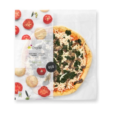 PIZZA DE ESPINACAS Y...