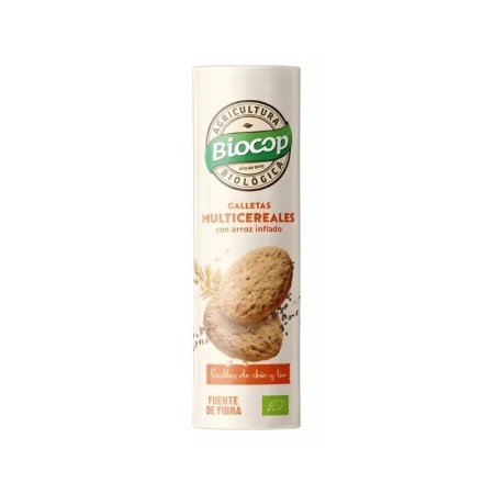 GALLETA MULTICEREALES SEMILLAS BIO 25OG DE BIOCOP