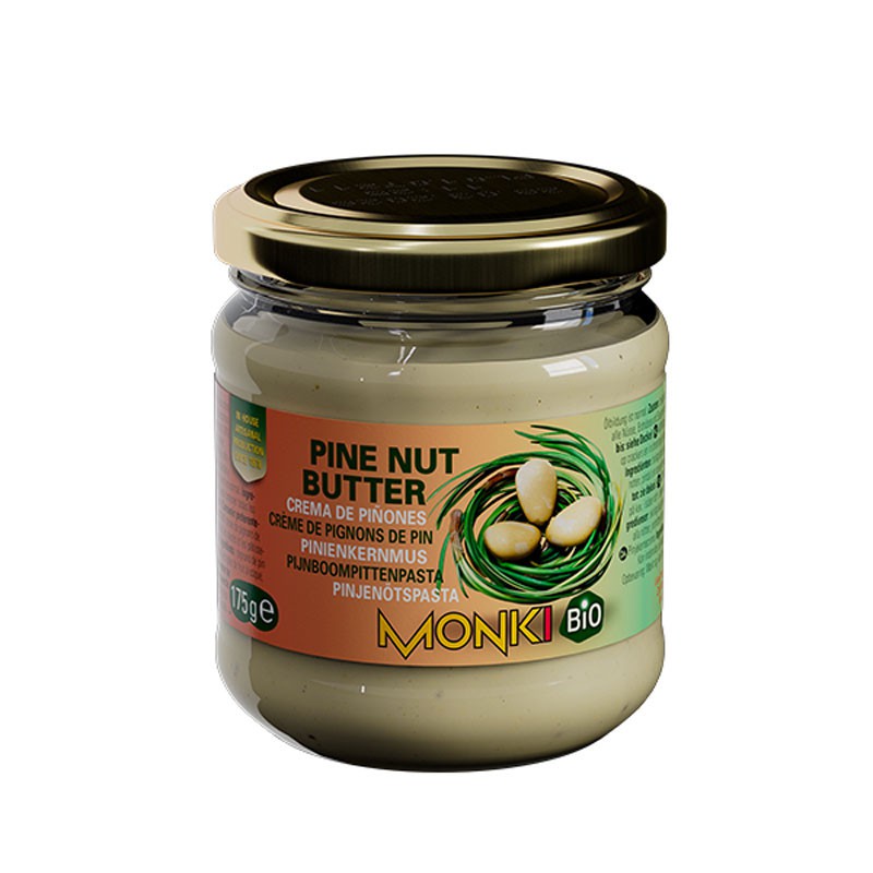 CREMA DE PIÑONES 175G DE MONKI