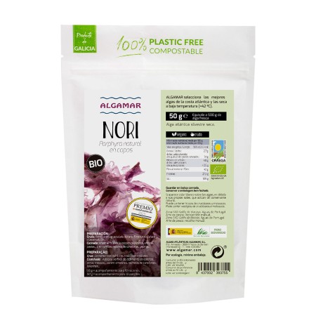 ALGA NORI EN COPOS...
