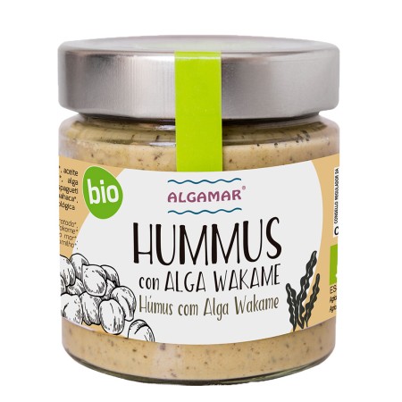 HUMMUS CON ALGA WAKAME...