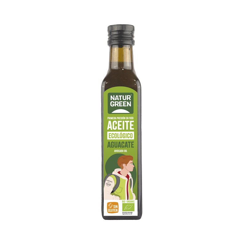 ACEITE DE AGUACATE BIO 250 GR DE NATURGREEN