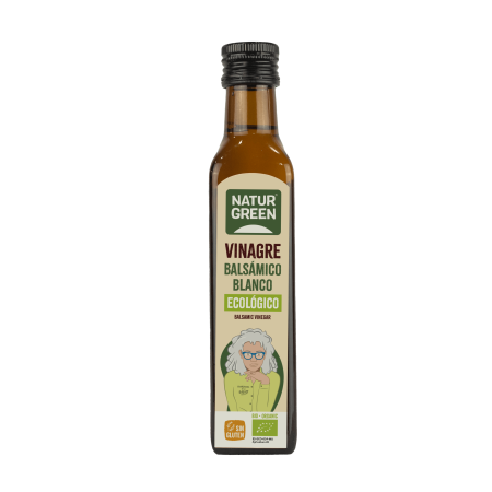 VINAGRE BALSÁMICO BLANCO ECO 250 ML DE NATURGREEN