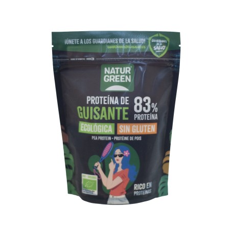 PROTEINA DE GUISANTES 250GR BIO SIN GLUTEN DE NATURGREEN