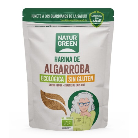 HARINA DE ALGARROBA SIN GLUTEN 500 GR DE NATURGREEN