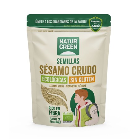 SESAMO CRUDO BIO SIN GLUTEN 400GR DE NATURGREEN