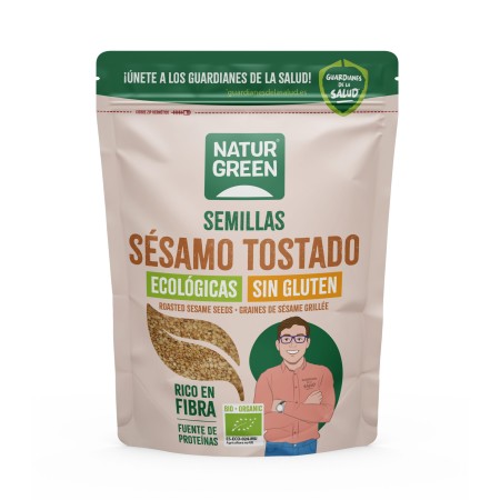 SESAMO TOSTADO BIO SIN GLUTEN 400G DE NATURGREEN