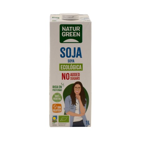 BEBIDA VEGETAL NATURGREEN SOJA NATURE 1 LITRO