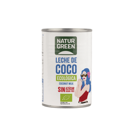 LECHE DE COCO EN LATA 400 ML DE NATURGREEN