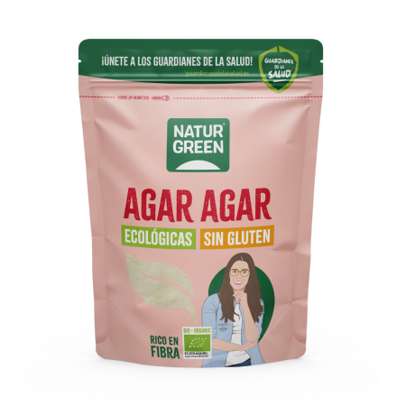 AGAR AGAR BIO 100 GR EN POLVO DE NATURGREEN
