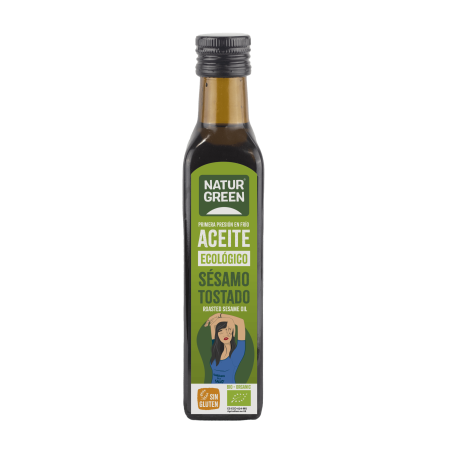 NATURGREEN ACEITE DE SESAMO TOSTADO 250 ML