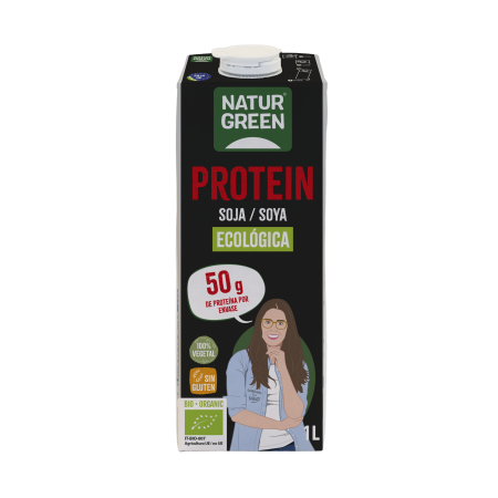BEBIDA VEGETAL NATURGREEN SOJA PROTEIN 1 LITRO