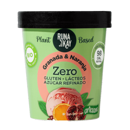 CAJA DE 2 HELADOS DE GRANADA Y NARANJA 2500 ML DE RUNAKAY