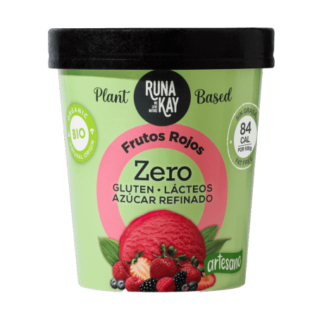 CAJA DE 2 HELADOS DE FRUTOS ROJOS 2500 ML DE RUNAKAY