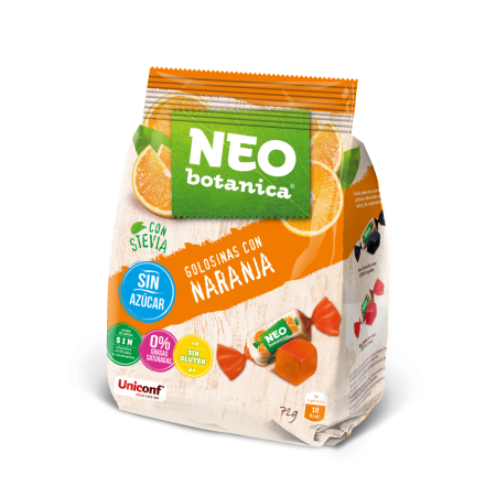 NEOBOTANICA GOLOSINAS CON NARANJA SIN AZUCARES AÑADIDO...