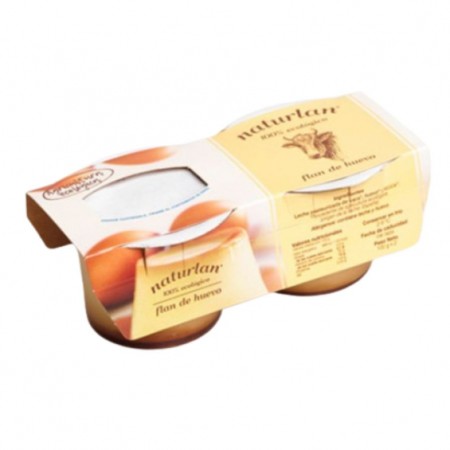 FLAN HUEVO 2X100G BIO DE NATURLAN