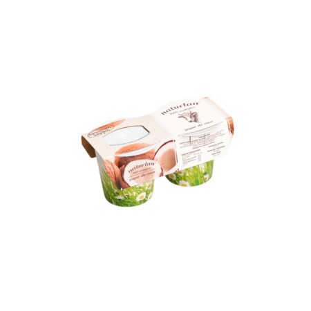 YOGUR  DE VACA COCO 2X125G BIO DE NATURLAN