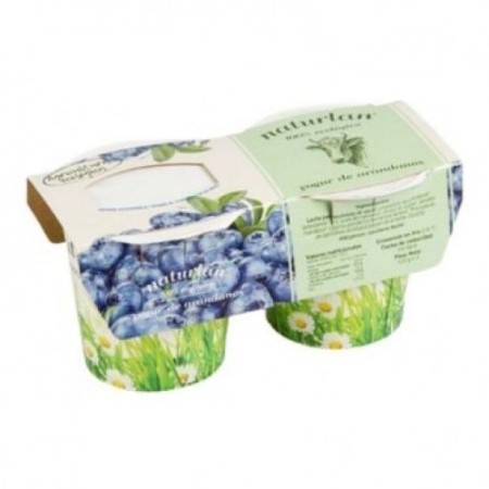 YOGUR DE VACA ARANDANOS 2X125G BIO (NATURLAN)