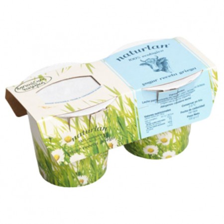 YOGUR DE VACA GRIEGO 2X125G BIO DE NATURLAN