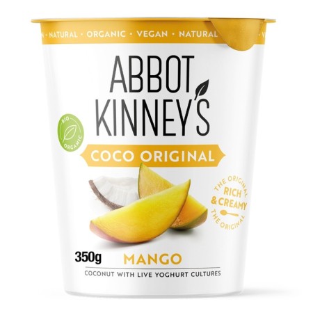 POSTRE DE COCO CON MANGO 350g BIO (ABBOT KINNEY)