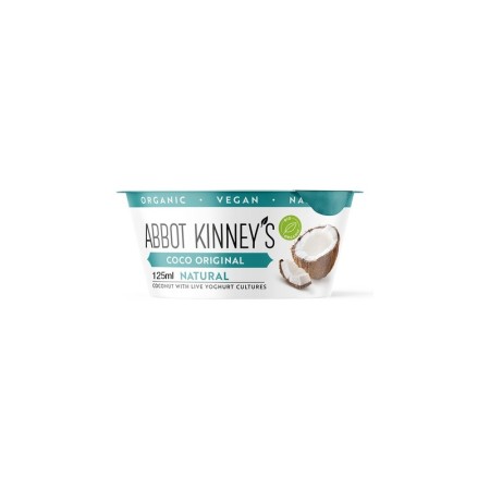 POSTRE DE COCO NATURAL 125g BIO (ABBOT KINNEY)
