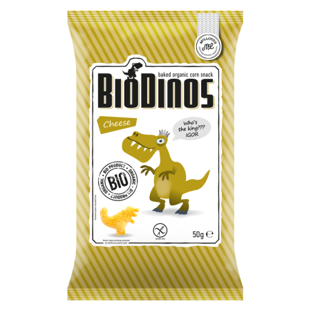 SNACKS BIOSAURUS CON QUESO SIN GLUTEN 50 GR BIO DE...