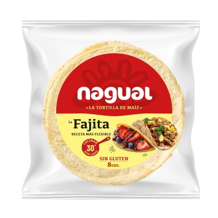 FAJITAS (TORTILLAS DE MAIZ) SIN GLUTEN 8 UDS 200 GR DE...