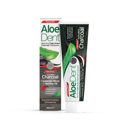 DENTIFRICO ALOE CON CARBON ACTIVO 100ML (ALOE DENT) DE...