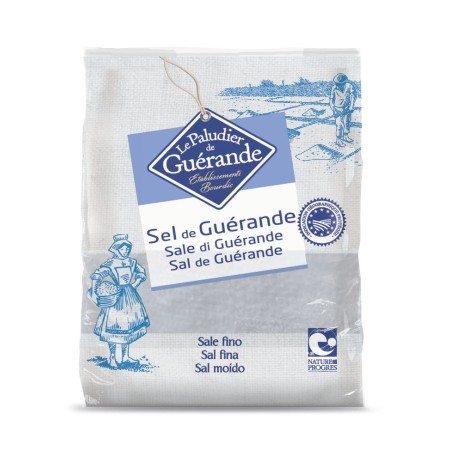 SAL DE GUERANDE 500g. FINA GRIS DE SOLNATURAL