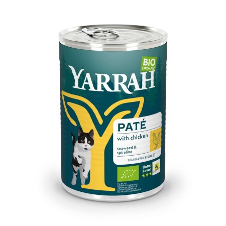 COMIDA GATOS PATE POLLO Y ALGAS  Y ESPIRULINA BIO LATA...