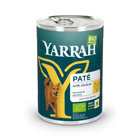 COMIDA PERROS PATE POLLO CON ESPIRULINA Y ALGAS BIO LATA...