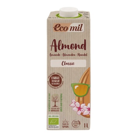 BEBIDA VEGETAL ECOMIL ALMENDRA CLASSIC 1 LITRO DE NUTRIOPS
