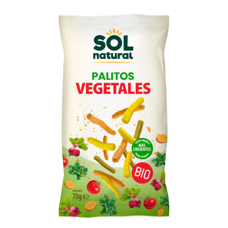 PALITOS VEGETALES 70 GR BIO DE SOLNATURAL