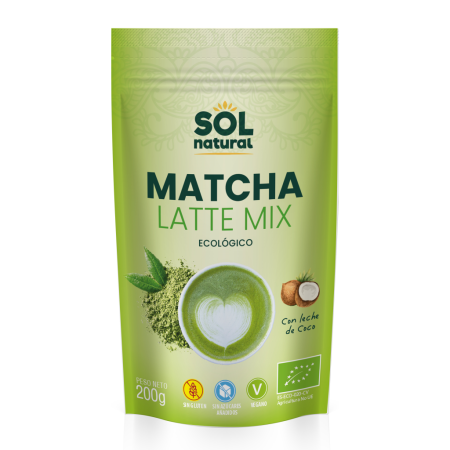 BEBIDA VEGETAL MATCHA LATTE MIX COCO SIN GLUTEN DOYPACK...