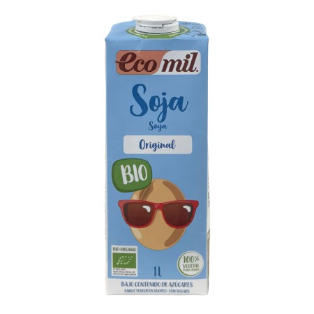BEBIDA VEGETAL SOJA CON SIROPE DE AGAVE 1 LITRO DE NUTRIOPS