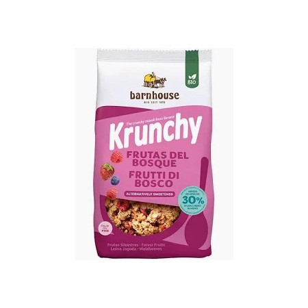 KRUNCHY FRUTAS DEL BOSQUE MENOS 30% MENOS DE AZUCAR 500G...